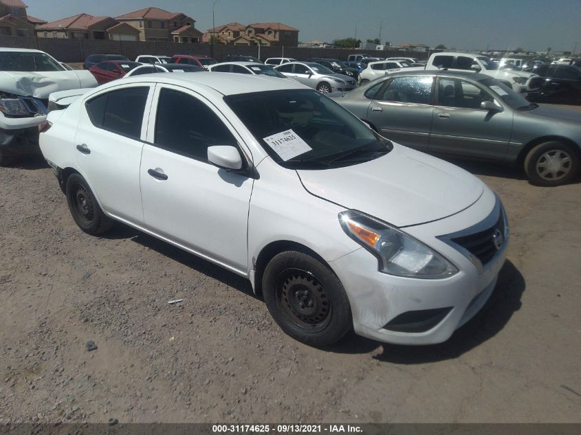 2017 Nissan Versa 1.6 S+ VIN: 3N1CN7AP3HL803096 Lot: 31174625