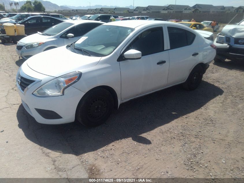 2017 Nissan Versa 1.6 S+ VIN: 3N1CN7AP3HL803096 Lot: 31174625