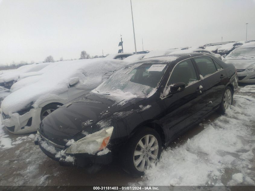 2007 Honda Accord 3.0 Ex VIN: 1HGCM66587A083061 Lot: 31181403