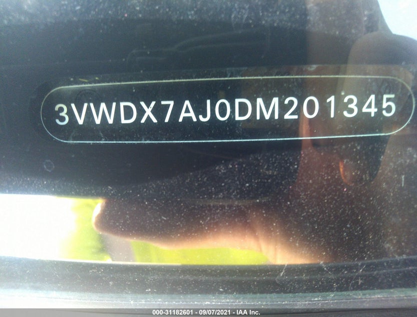 3VWDX7AJ0DM201345