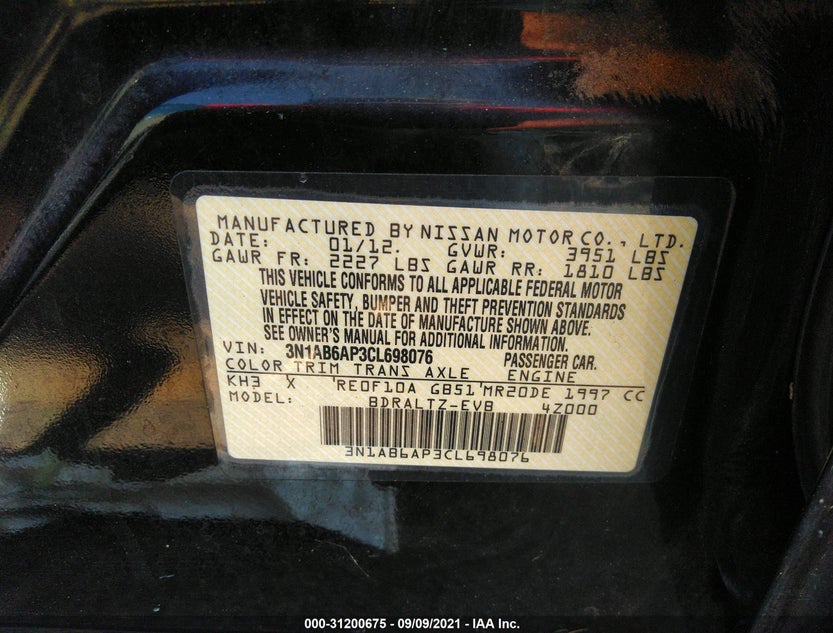 3N1AB6AP3CL698076