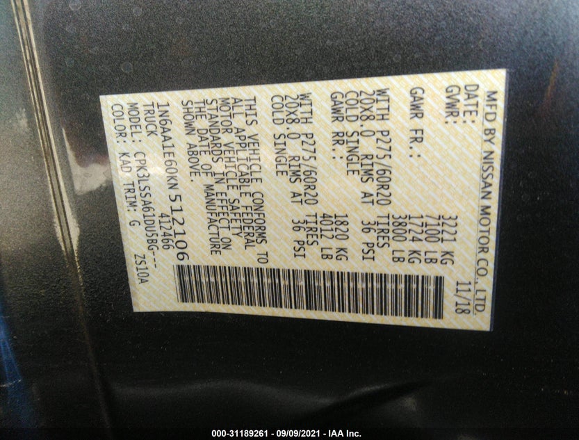1N6AA1E60KN512106