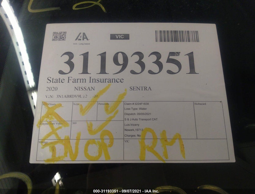 3N1AB8DV9LY294109
