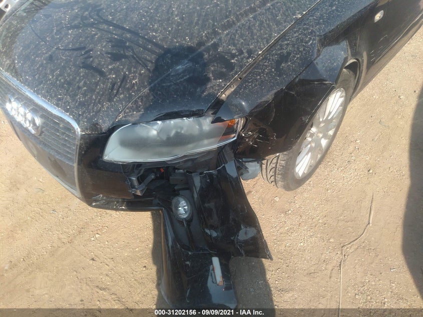 2006 Audi A4 2.0T VIN: WAUAF78E66A149315 Lot: 31202156