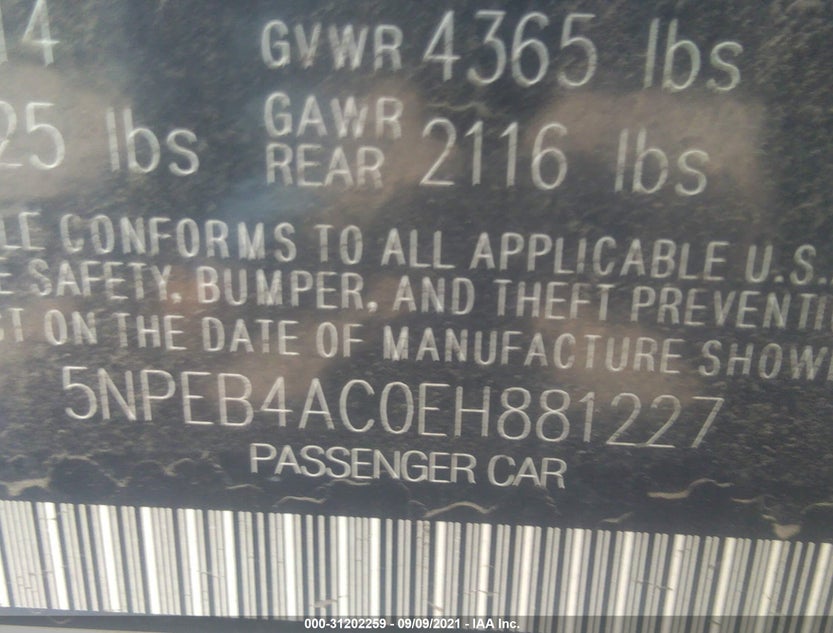 5NPEB4AC0EH881227