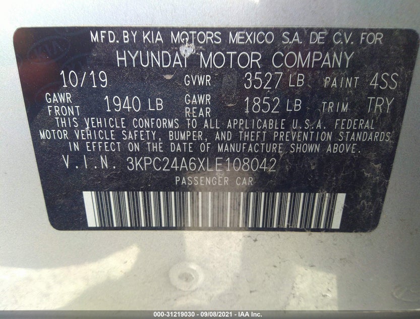 3KPC24A6XLE108042