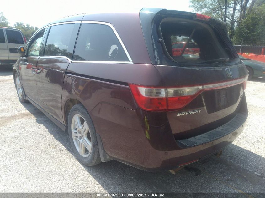 2013 Honda Odyssey Touring/Touring Elite VIN: 5FNRL5H98DB010913 Lot: 40799638