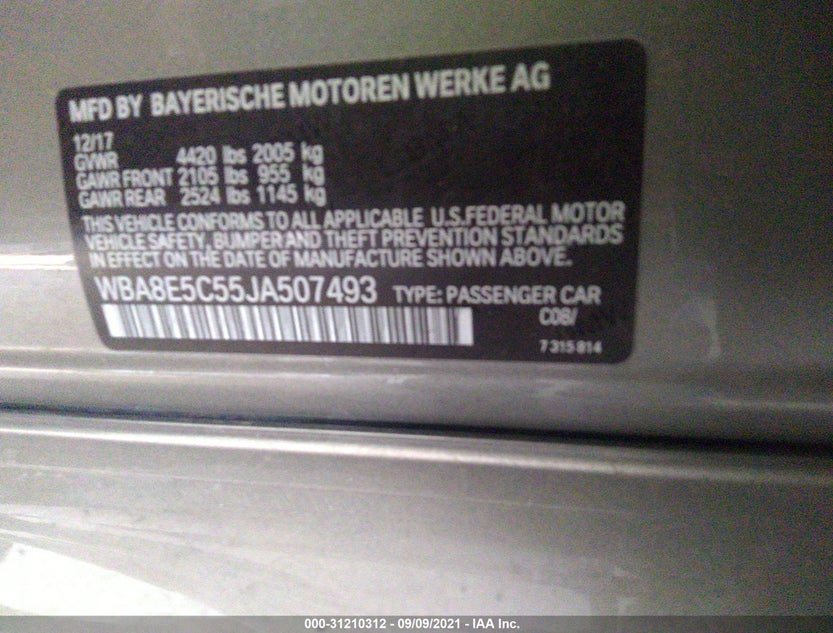 WBA8E5C55JA507493