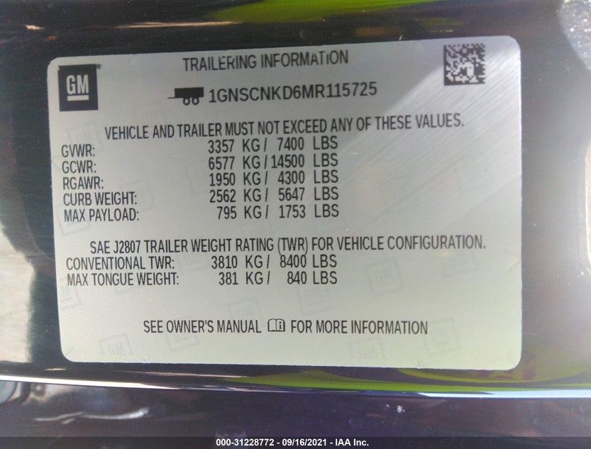 1GNSCNKD6MR115725