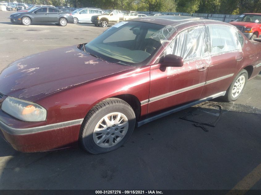 2000 Chevrolet Impala VIN: 2G1WF55E5Y9136936 Lot: 31257276