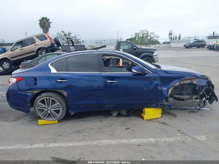 2017 Infiniti Q50 3.0T Sport VIN: JN1EV7AP3HM742704 Lot: 31257443