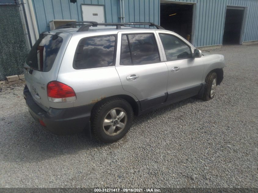 2005 Hyundai Santa Fe Lx/Gls VIN: KM8SC73E05U945459 Lot: 31271417