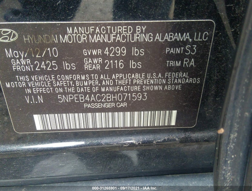 5NPEB4AC2BH071593