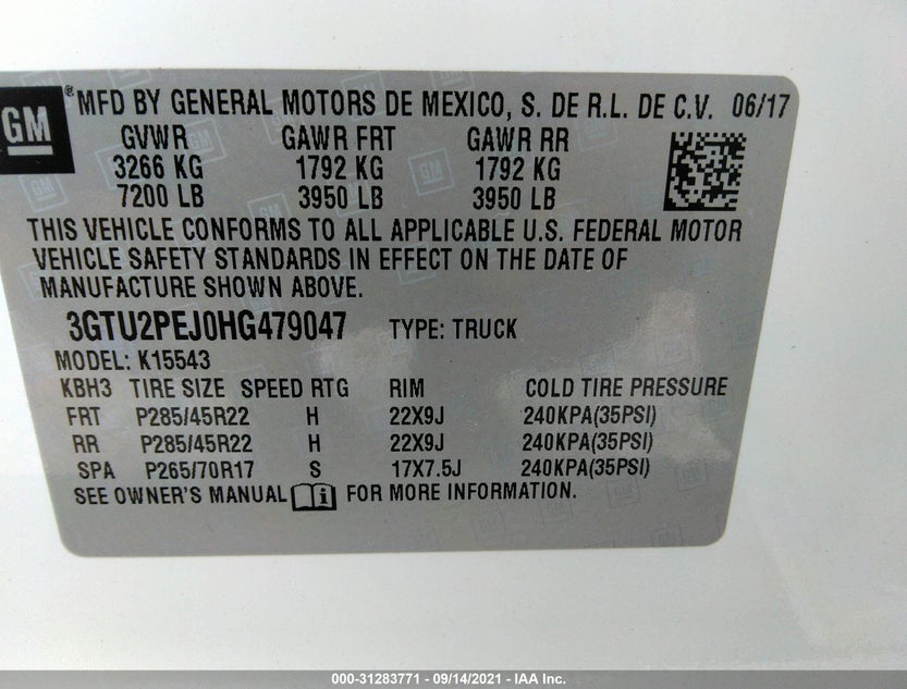 3GTU2PEJ0HG479047