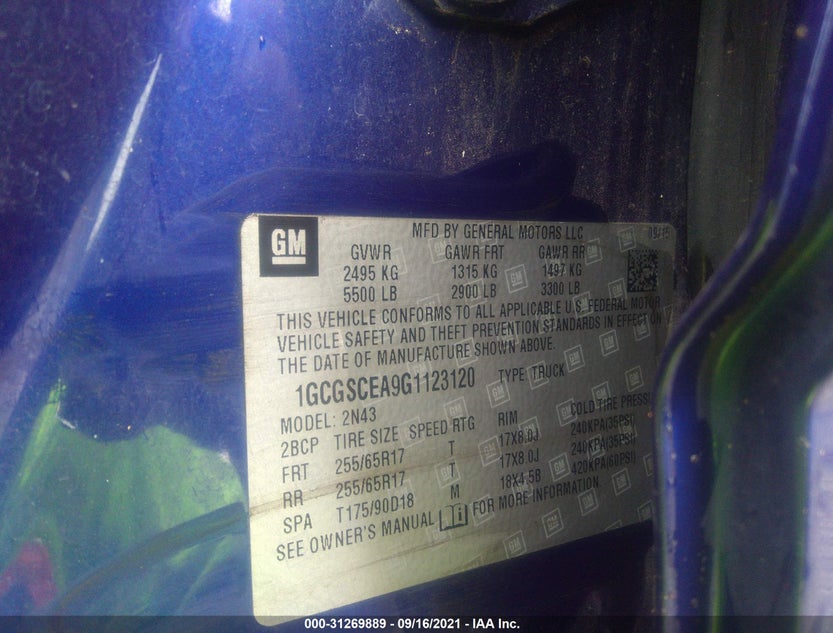 1GCGSCEA9G1123120