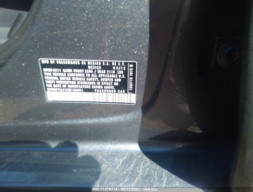 3VWDP7AJ1CM130851