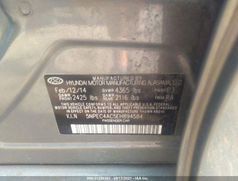5NPEC4AC5EH894584