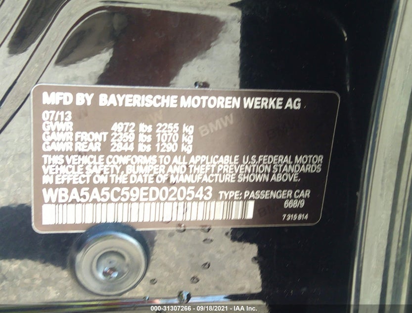 WBA5A5C59ED020543