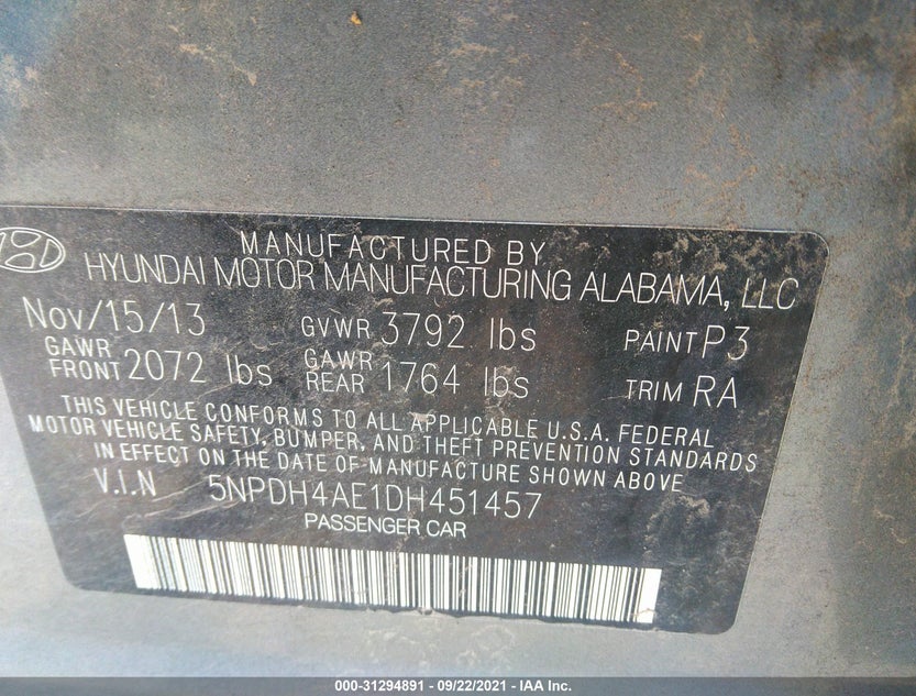 5NPDH4AE1DH451457