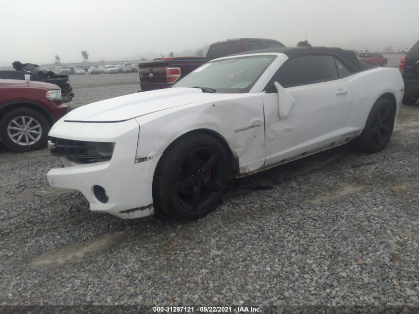 2G1FC3DD4B9163462 2011 Chevrolet Camaro 2Lt