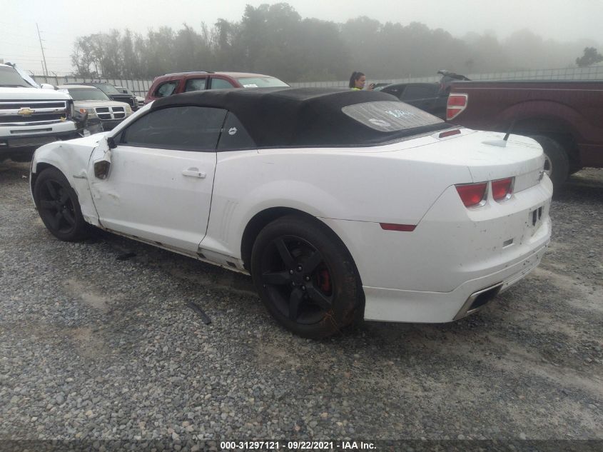 2G1FC3DD4B9163462 2011 Chevrolet Camaro 2Lt