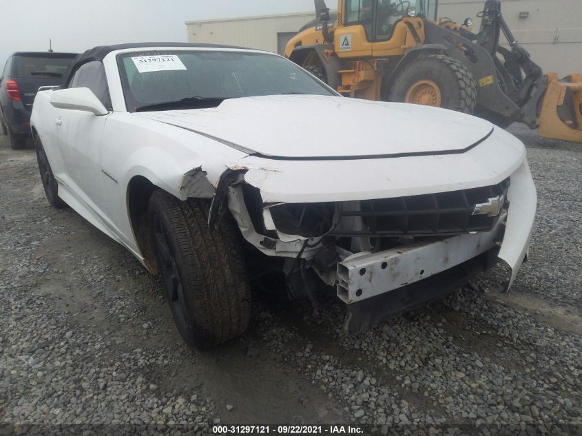 2G1FC3DD4B9163462 2011 Chevrolet Camaro 2Lt