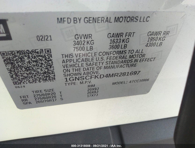 1GNSCFKD4MR281697
