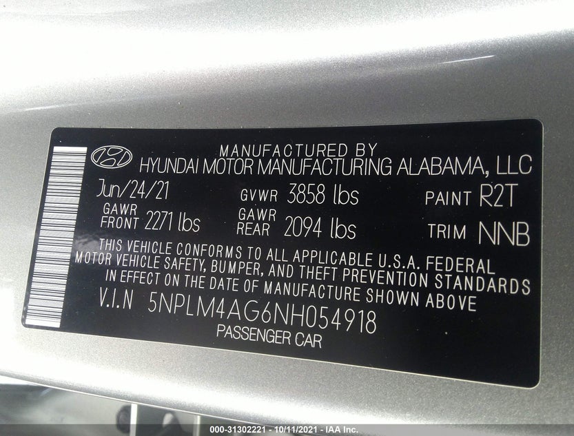 5NPLM4AG6NH054918