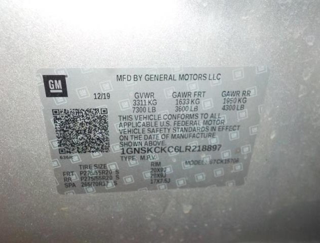 1GNSKCKC6LR218897