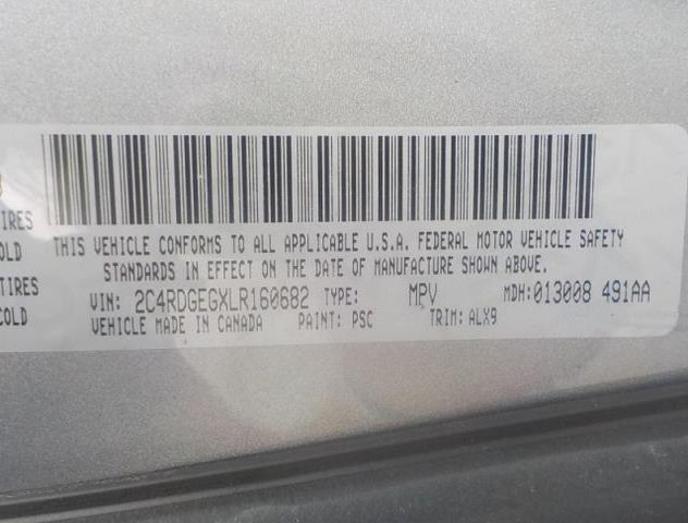 2C4RDGEGXLR160682