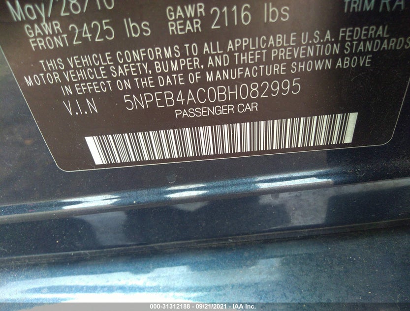 5NPEB4AC0BH082995