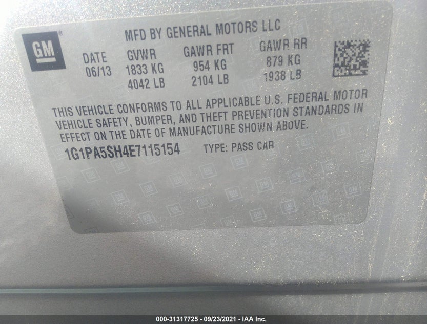 1G1PA5SH4E7115154