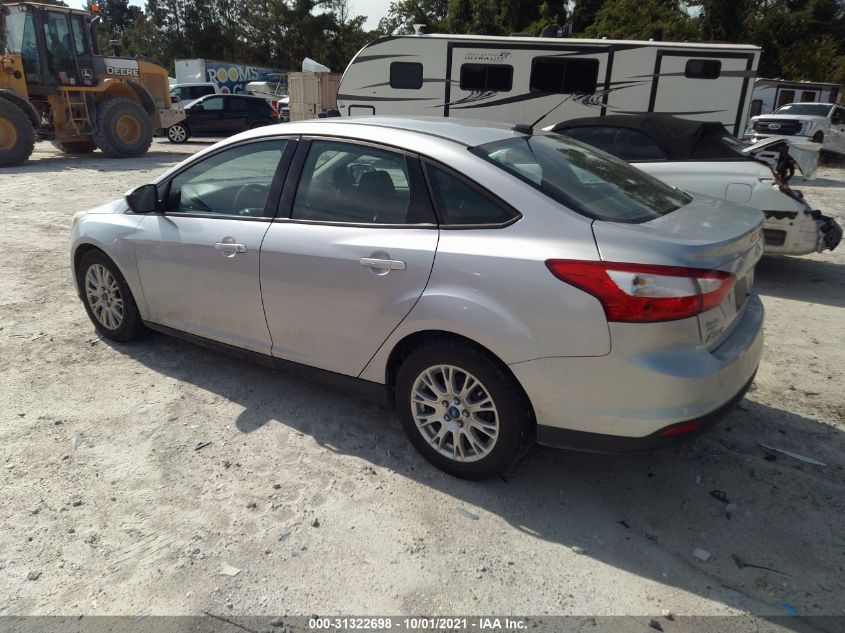 2012 Ford Focus Se VIN: 1FAHP3F24CL107876 Lot: 31322698