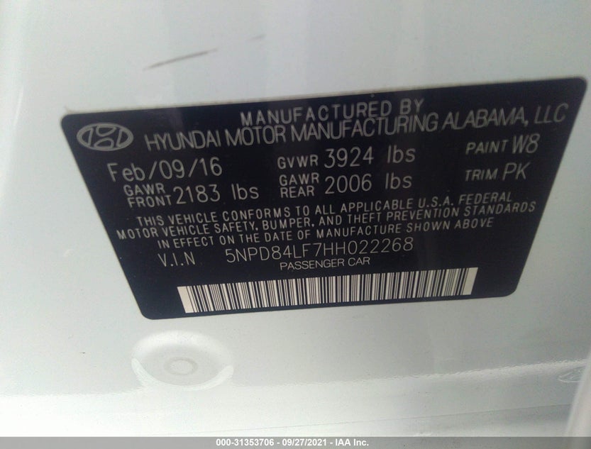 5NPD84LF7HH022268
