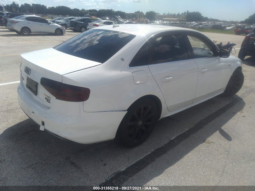 Vin: waubfafl5ea074172, lot: 31819194, audi a4 2.0t premium 20144