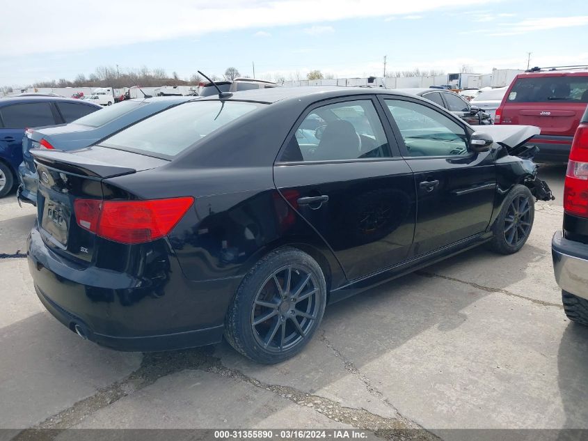 2010 Kia Forte Sx VIN: KNAFW4A35A5236119 Lot: 31355890