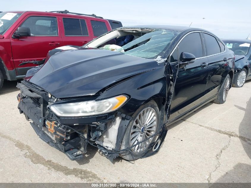 2016 Ford Fusion Titanium VIN: 3FA6P0K91GR343921 Lot: 31357980