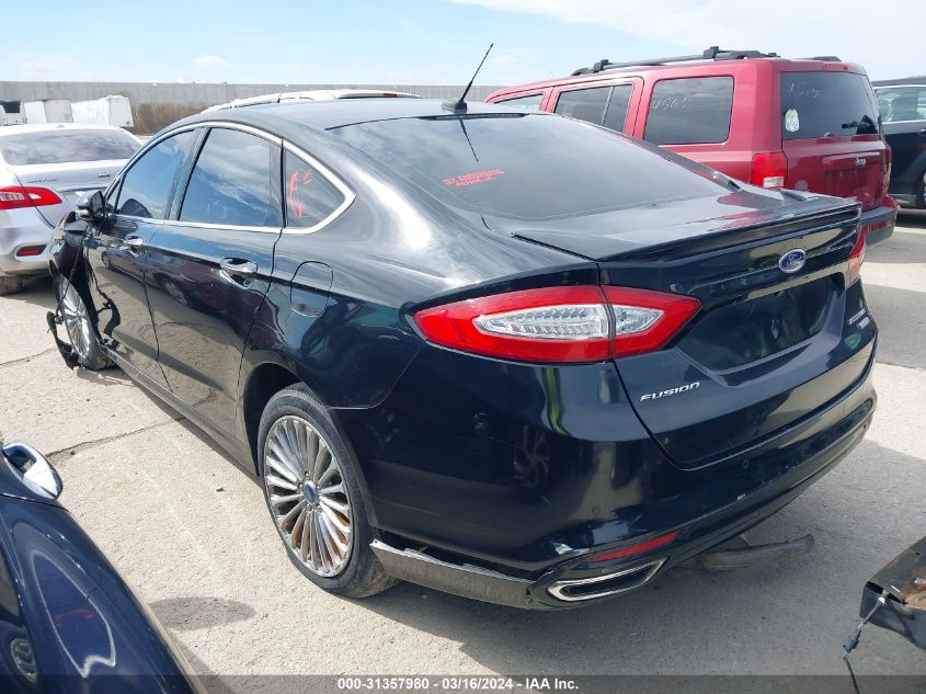 2016 Ford Fusion Titanium VIN: 3FA6P0K91GR343921 Lot: 31357980