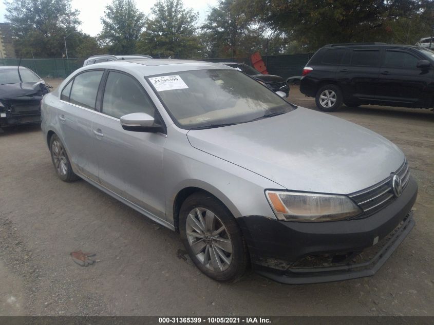 2015 Volkswagen Jetta 1.8T Se VIN: 3VWD17AJ9FM258390 Lot: 31365399