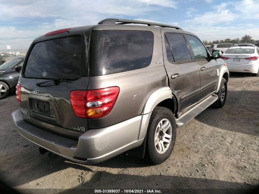 2003 Toyota Sequoia Sr5 VIN: 5TDZT34A33S181373 Lot: 31389037