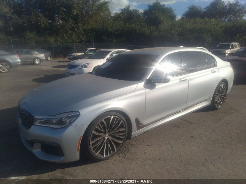 2018 BMW 750I VIN: WBA7F0C54JGM23772 Lot: 31384271