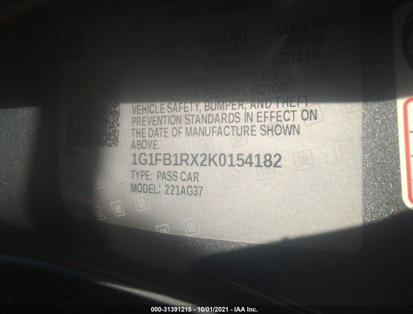 1G1FB1RX2K0154182