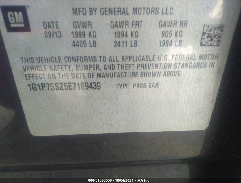 1G1P75SZ5E7169439