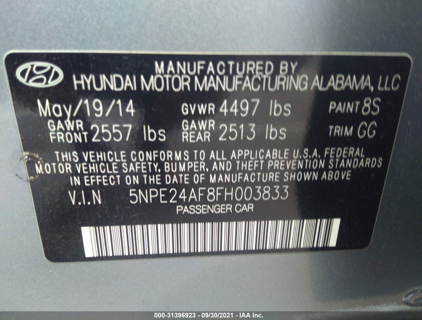 5NPE24AF8FH003833