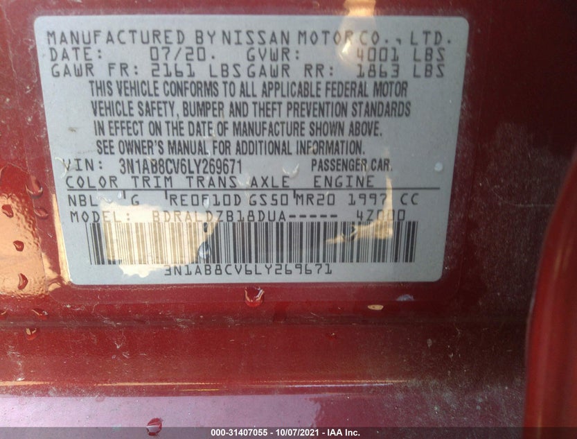 3N1AB8CV6LY269671