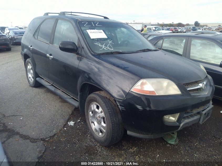 2001 Acura Mdx 3.5L VIN: 2HNYD18211H513204 Lot: 31422580