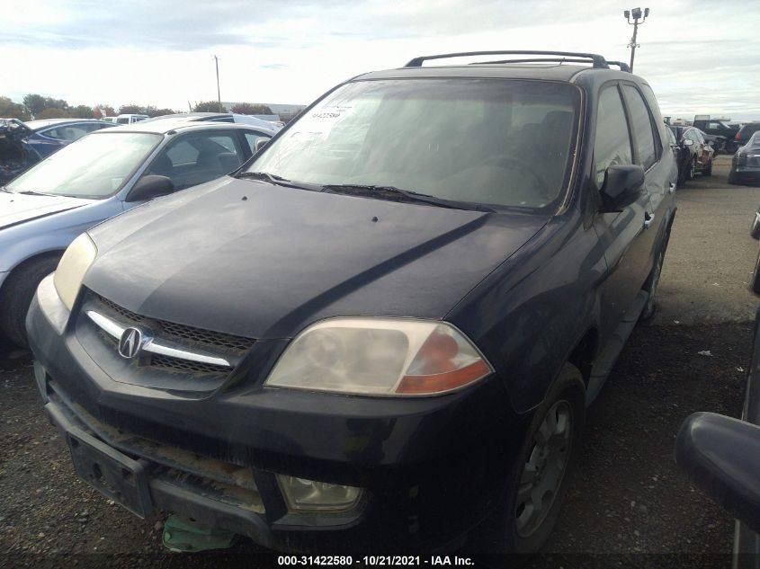 2001 Acura Mdx 3.5L VIN: 2HNYD18211H513204 Lot: 31422580