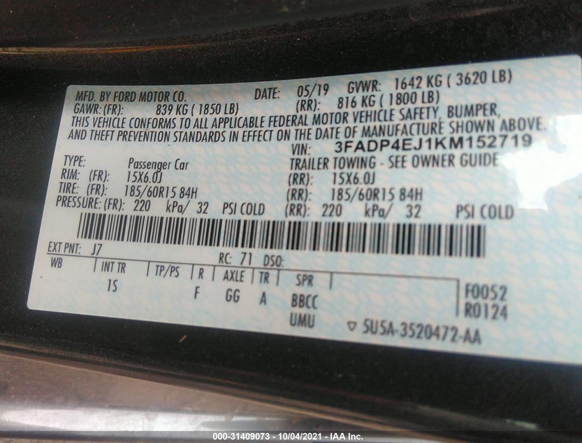3FADP4EJ1KM152719