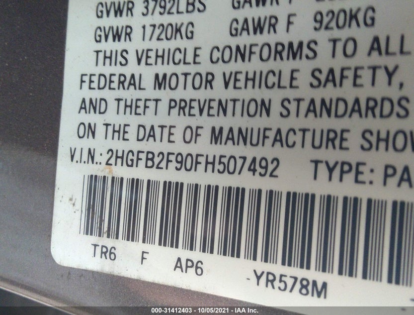 2HGFB2F90FH507492