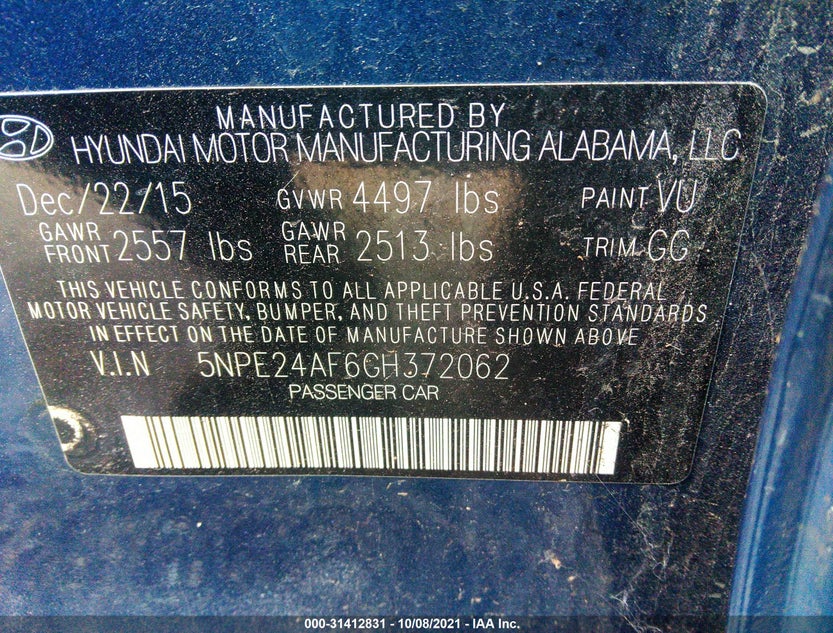 5NPE24AF6GH372062